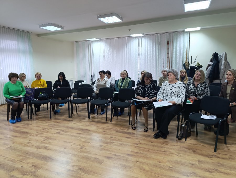 На базе ДЦРР прошло заседание методического объединения воспитателей дошкольного образования специальных групп для детей С ТНР.