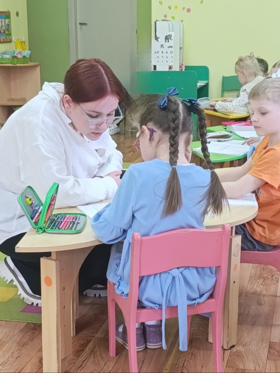 Первый шаг к пед.мастерству. В ДЦРР прошло открытое занятие молодого специалиста.